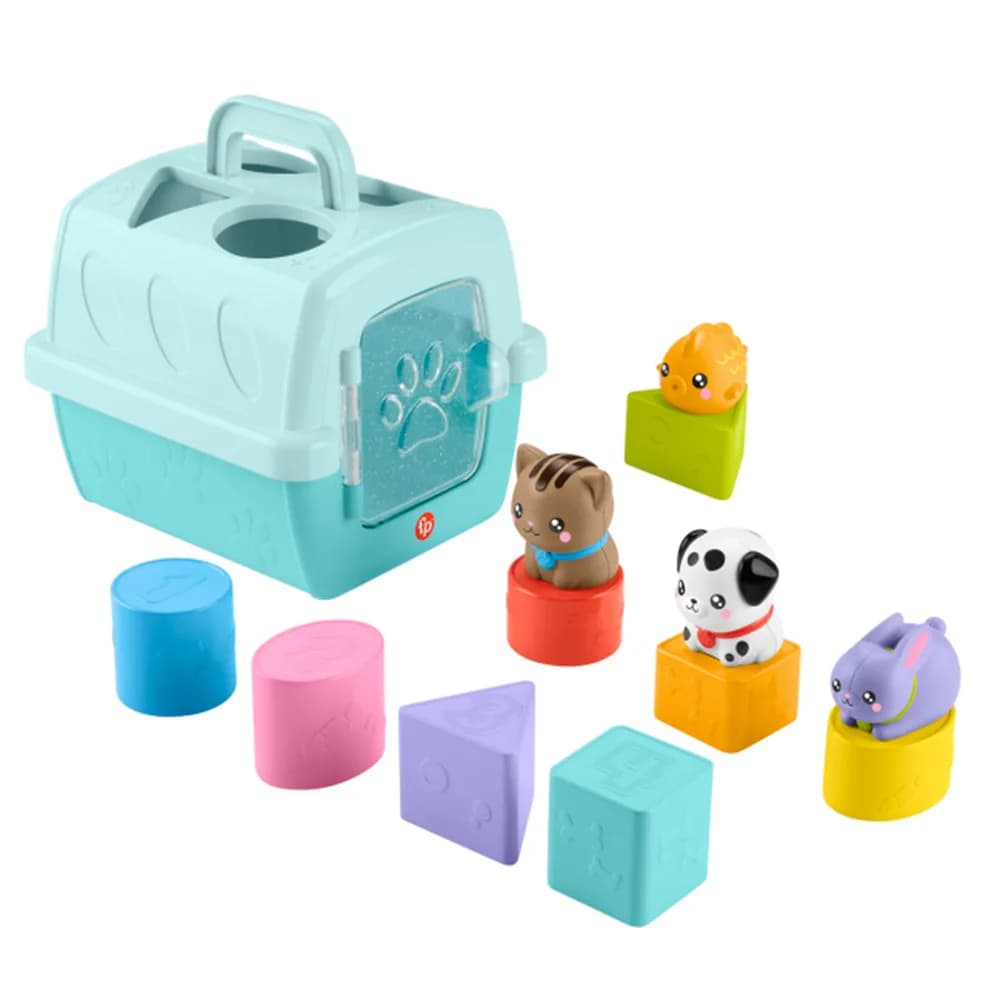 Сортер Fisher-price Переноска с животными HTW93 фото 3