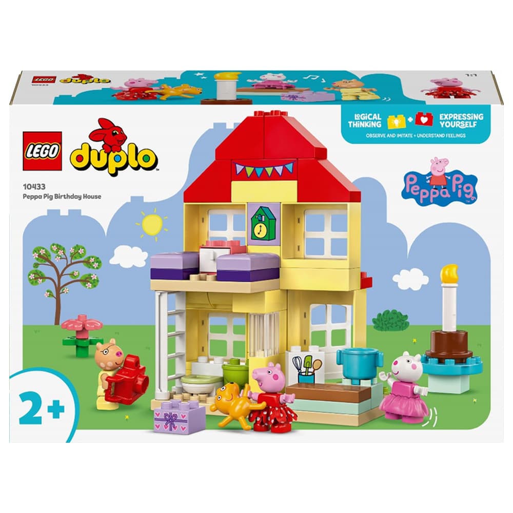 Конструктор Lego Duplo Святковий будинок Пеппи 59дет 10433 Конструктор Lego Duplo Святковий будинок Пеппи 59дет 10433