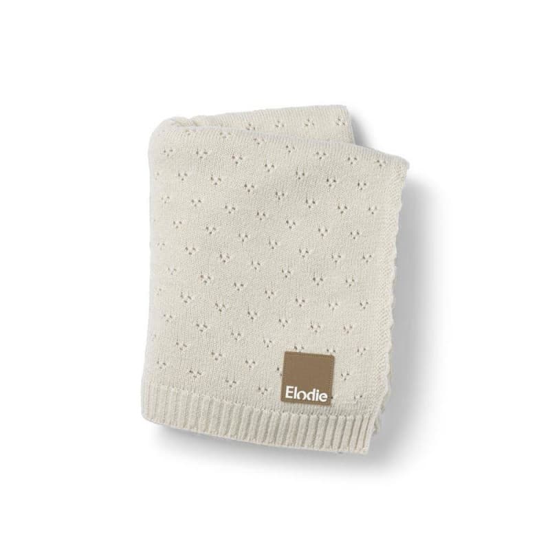 Акриловый плед для новорожденных Elodie Details Creamy White 75x100 см 17727