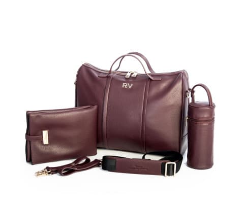 Сумка для мами Shom Elegance 10717 Wine Red