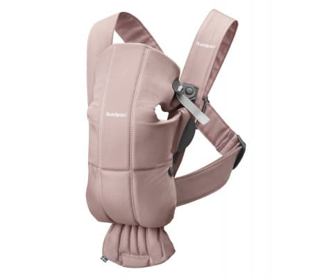 Рюкзак-кенгуру BabyBjorn Mini Woven 11149 Dusty Pink