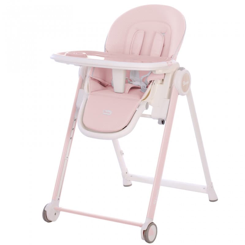 Стул для кормления Shom Chester 2.0 Soft Pink 08118 Стул для кормления Shom Chester 2.0 Soft Pink 08118