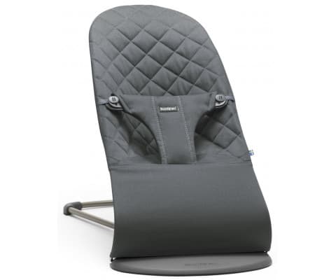 Шезлонг BabyBjorn Bouncer Bliss Woven 61218 Anthracite
