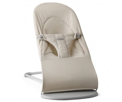 Шезлонг BabyBjorn Bouncer Balance Soft Woven/Jersey 51301 Tri Fabric Light Beige