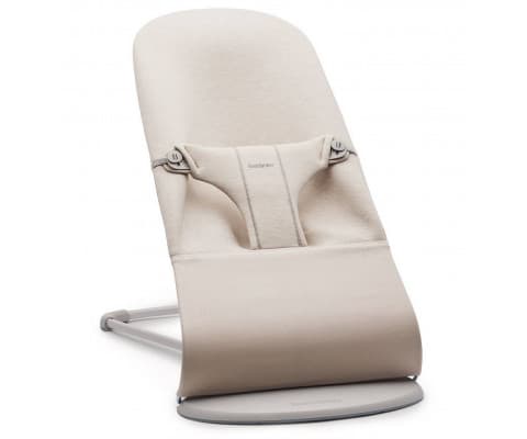 Шезлонг BabyBjorn Bouncer Bliss 3D Jersey 1874 Light Beige
