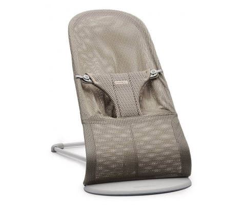 Шезлонг BabyBjorn Bouncer Bliss Mesh 1027 Sand Gray Шезлонг BabyBjorn Bouncer Bliss Mesh 1027 Sand Gray