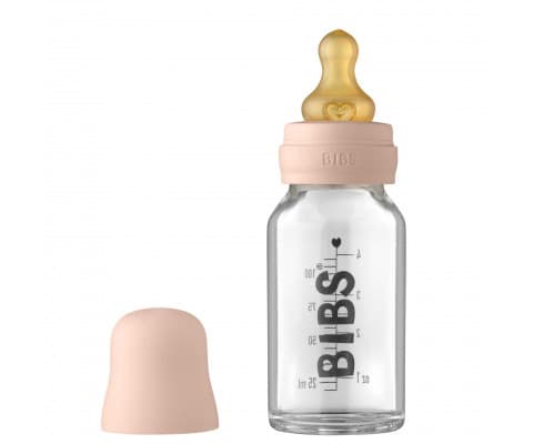 Бутылочка стеклянная BIBS Baby Blush 110мл 5013244 Бутылочка стеклянная BIBS Baby Blush 110мл 5013244