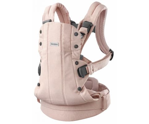 Рюкзак-кенгуру BabyBjorn Harmony Woven Light Pink 80284