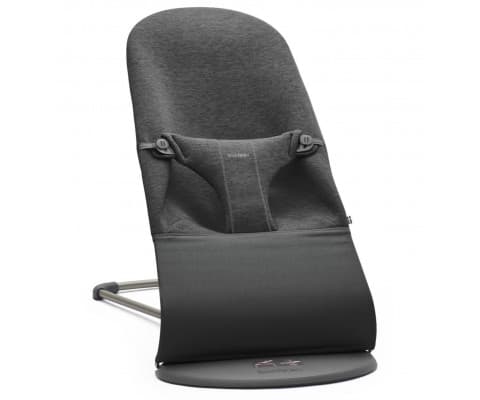 Шезлонг BabyBjorn Bouncer Bliss 3D Jersey 0761 Charcoal Grey Шезлонг BabyBjorn Bouncer Bliss 3D Jersey 0761 Charcoal Grey