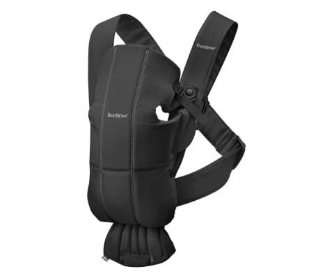 Рюкзак-кенгуру BabyBjorn Mini Cotton 0562 Black