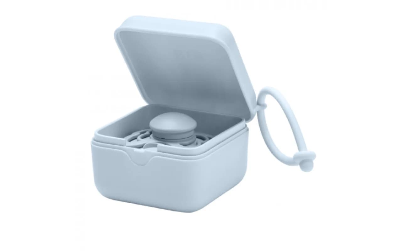 Контейнер для пустышек BIBS Pacifier Box Baby Blue 4200231 фото 2
