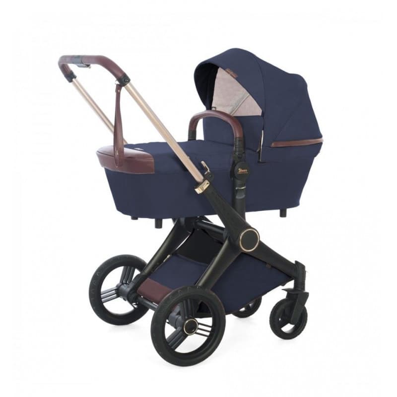 Коляска универсальная 2в1 Shom Roberto Verino Elegance 0320 Navy Blue
