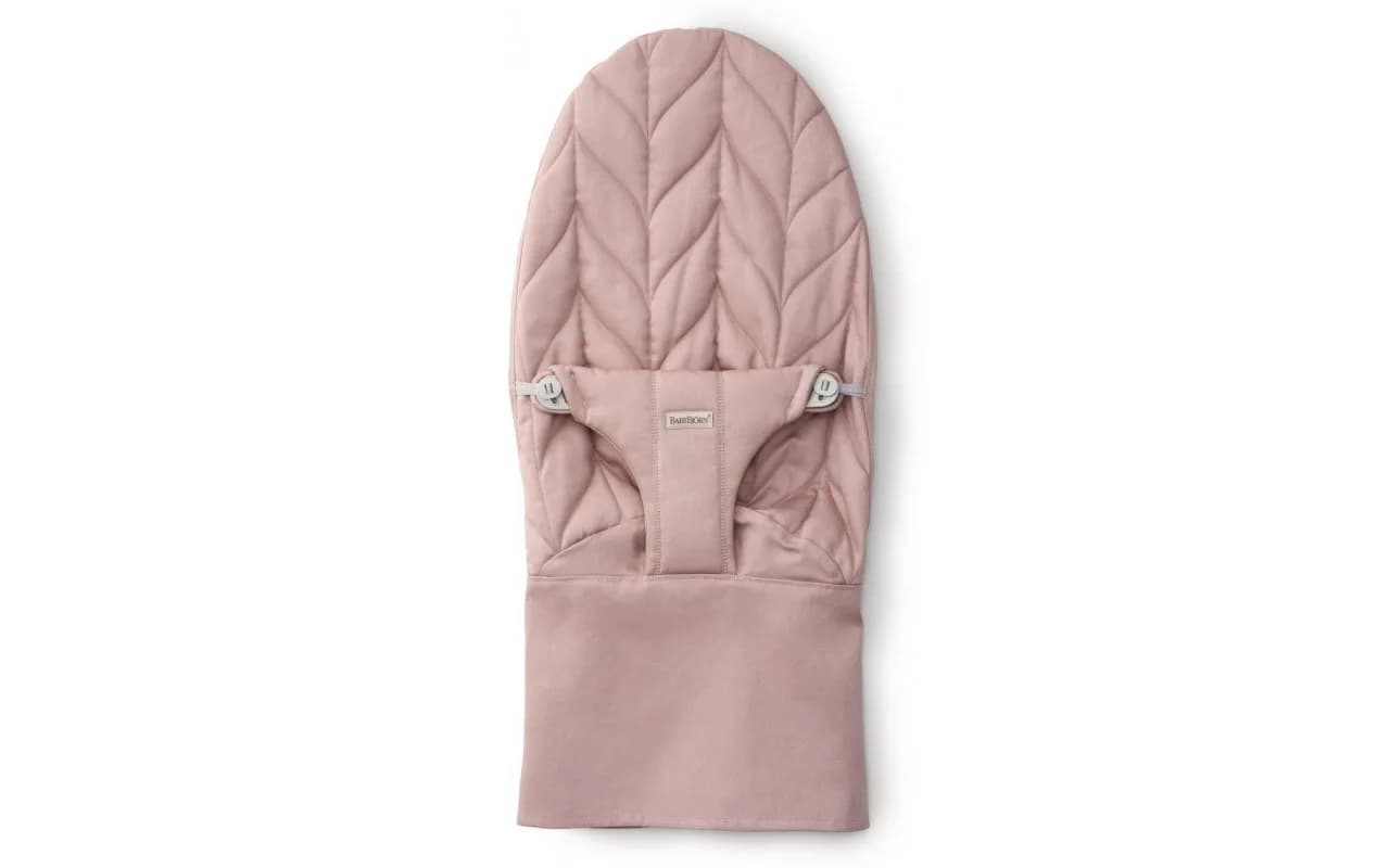 Сменный текстиль для шезлонга BabyBjorn Balance Bliss Cotton 1226 Dusty Pink фото 3 Сменный текстиль для шезлонга BabyBjorn Balance Bliss Cotton 1226 Dusty Pink фото 3