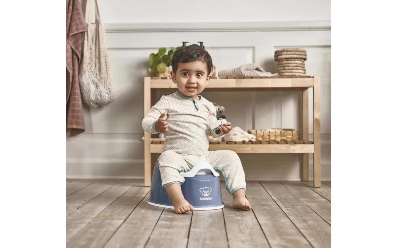Горшок BabyBjorn Smart Potty 2697 Blue фото 2 Горшок BabyBjorn Smart Potty 2697 Blue фото 2