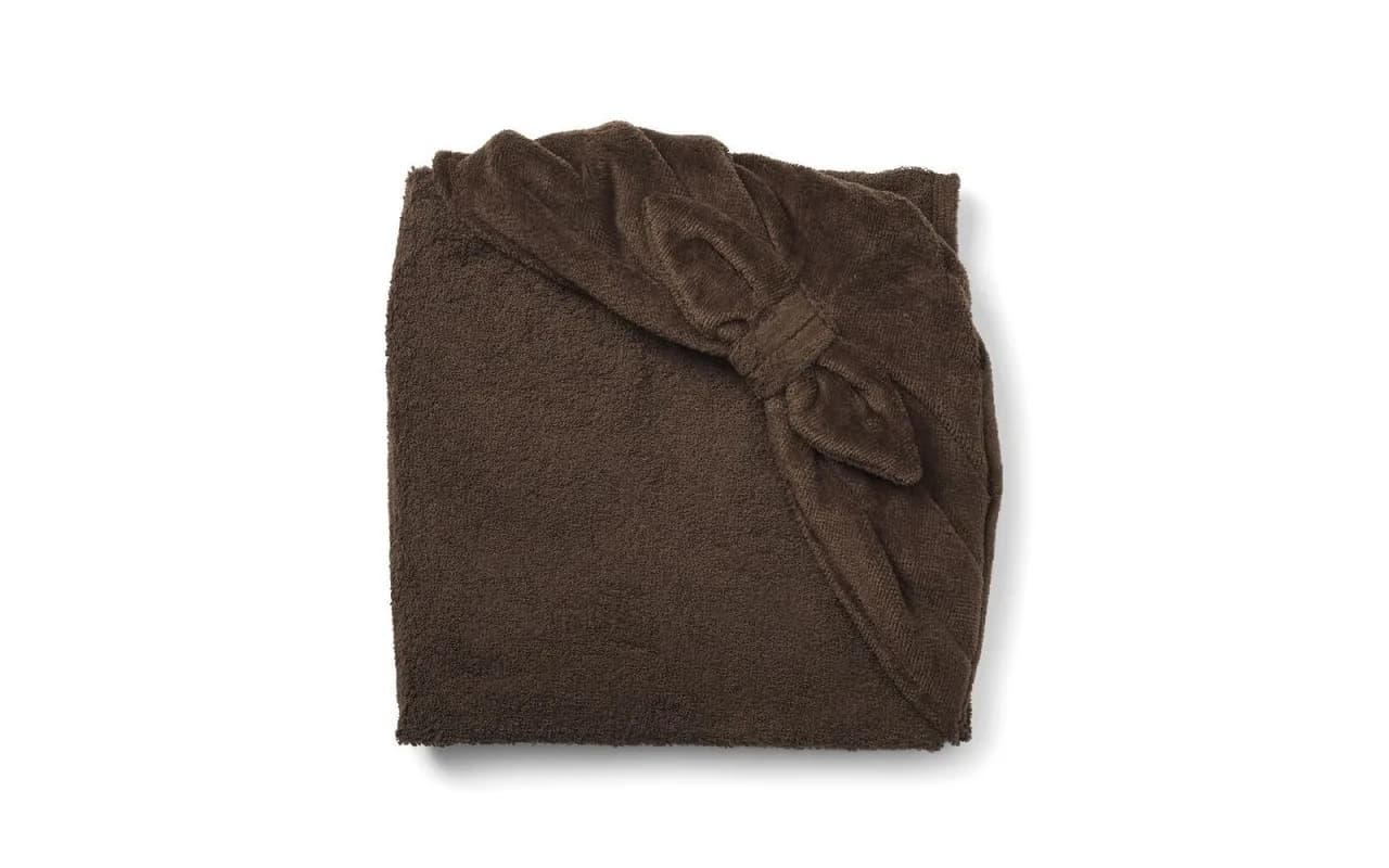 Дитячий рушник з кутиком Elodie Details Chocolate Bow 80х80 см 06202 фото 2 Дитячий рушник з кутиком Elodie Details Chocolate Bow 80х80 см 06202 фото 2