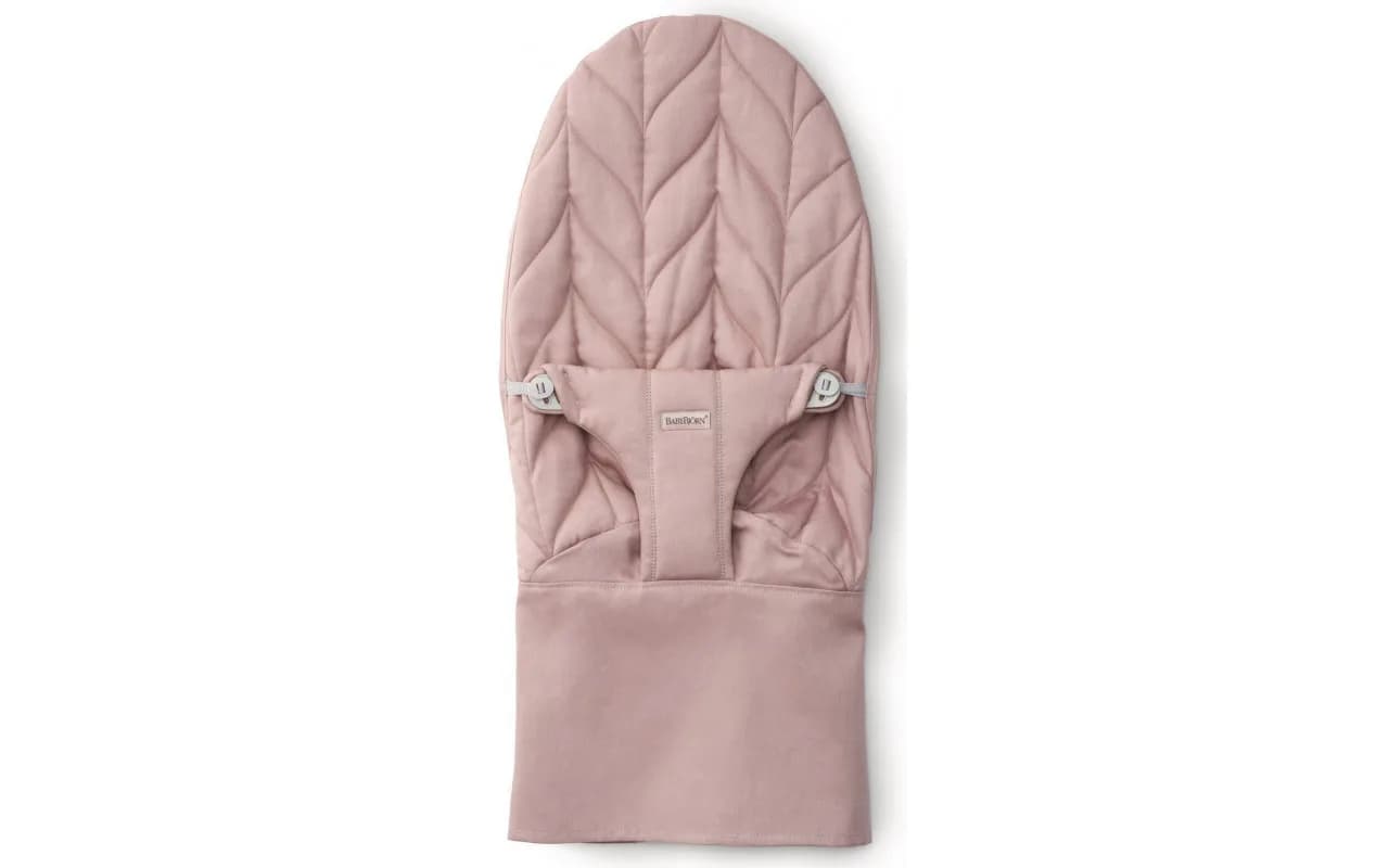 Сменный текстиль для шезлонга BabyBjorn Bouncer Woven Petal Quilt 3220 Dusty Pink фото 2 Сменный текстиль для шезлонга BabyBjorn Bouncer Woven Petal Quilt 3220 Dusty Pink фото 2