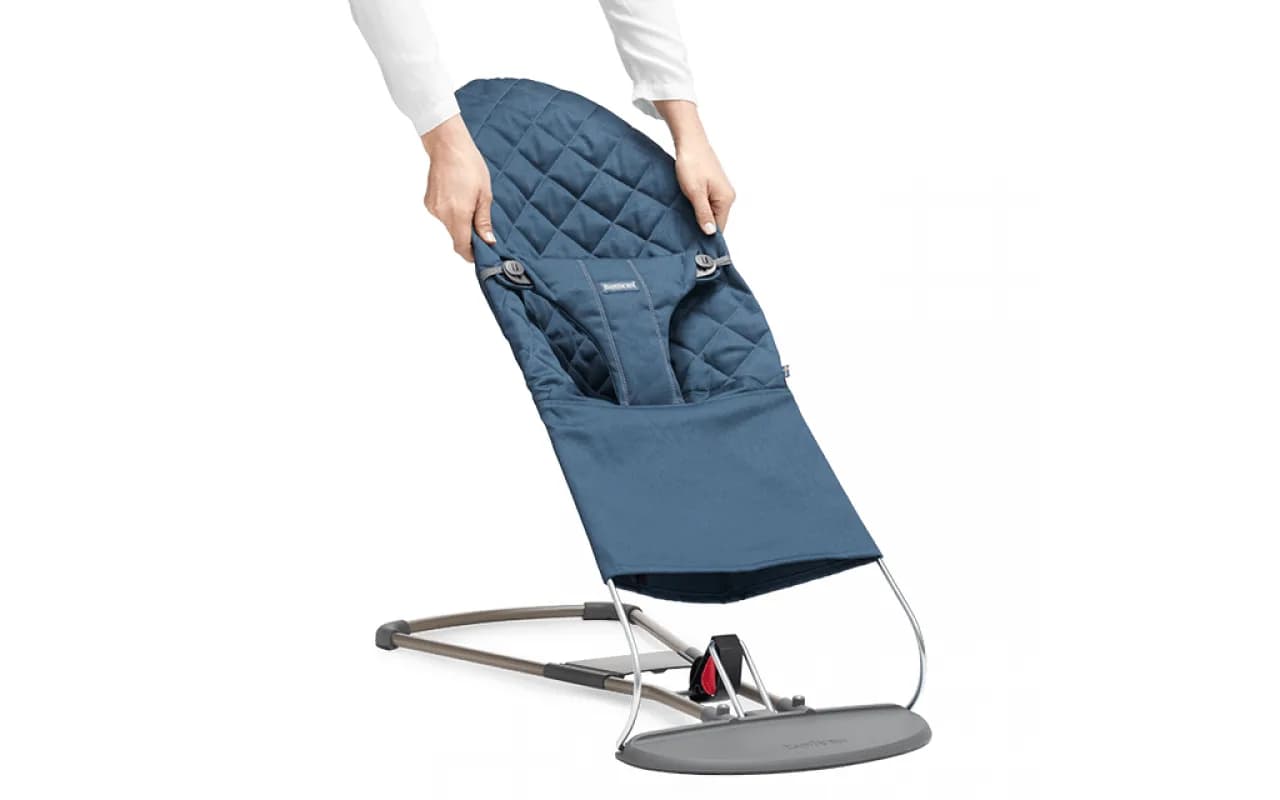 Сменный текстиль для шезлонга BabyBjorn Balance Bliss 0151 Midnight Blue фото 3