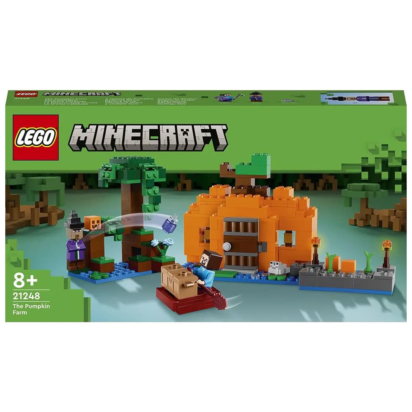 Конструктор Lego Minecraft Гарбузова ферма 257дет 21248 Конструктор Lego Minecraft Гарбузова ферма 257дет 21248