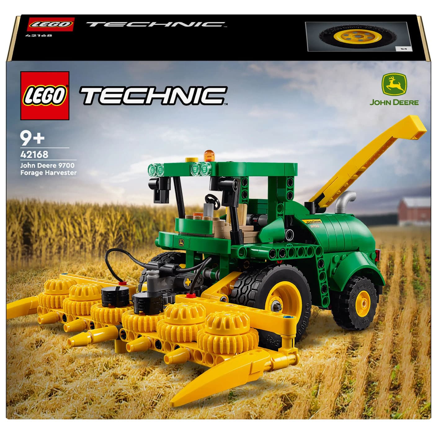 Конструктор Lego Technic Кормозбиральний комбайн John Deere 9700 559дет 42168 Конструктор Lego Technic Кормозбиральний комбайн John Deere 9700 559дет 42168