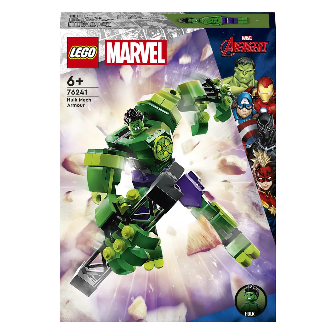 Конструктор Lego Super Heroes Робоброня Халка 138дет 76241 Конструктор Lego Super Heroes Робоброня Халка 138дет 76241