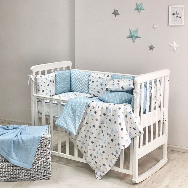 Постільний комплект Маленька Соня Baby Design Stars 6од 0220421 Постільний комплект Маленька Соня Baby Design Stars 6од 0220421