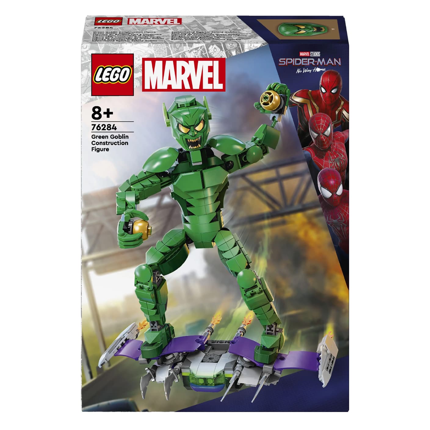 Конструктор Lego Marvel Фігурка Зеленого гобліна 471дет 76284 Конструктор Lego Marvel Фігурка Зеленого гобліна 471дет 76284