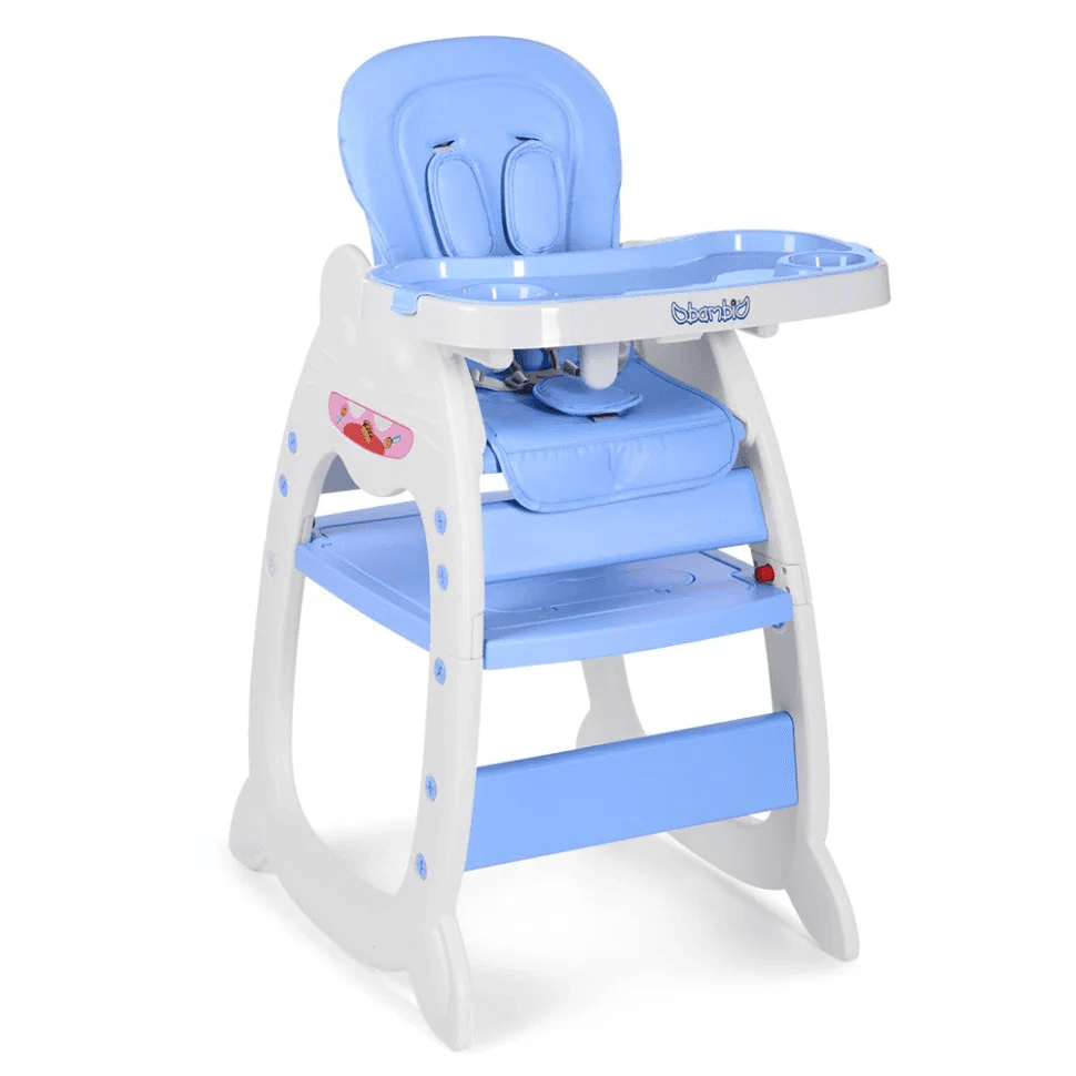 Стільчик для годування Bambi M 3612-12 Blue Стільчик для годування Bambi M 3612-12 Blue
