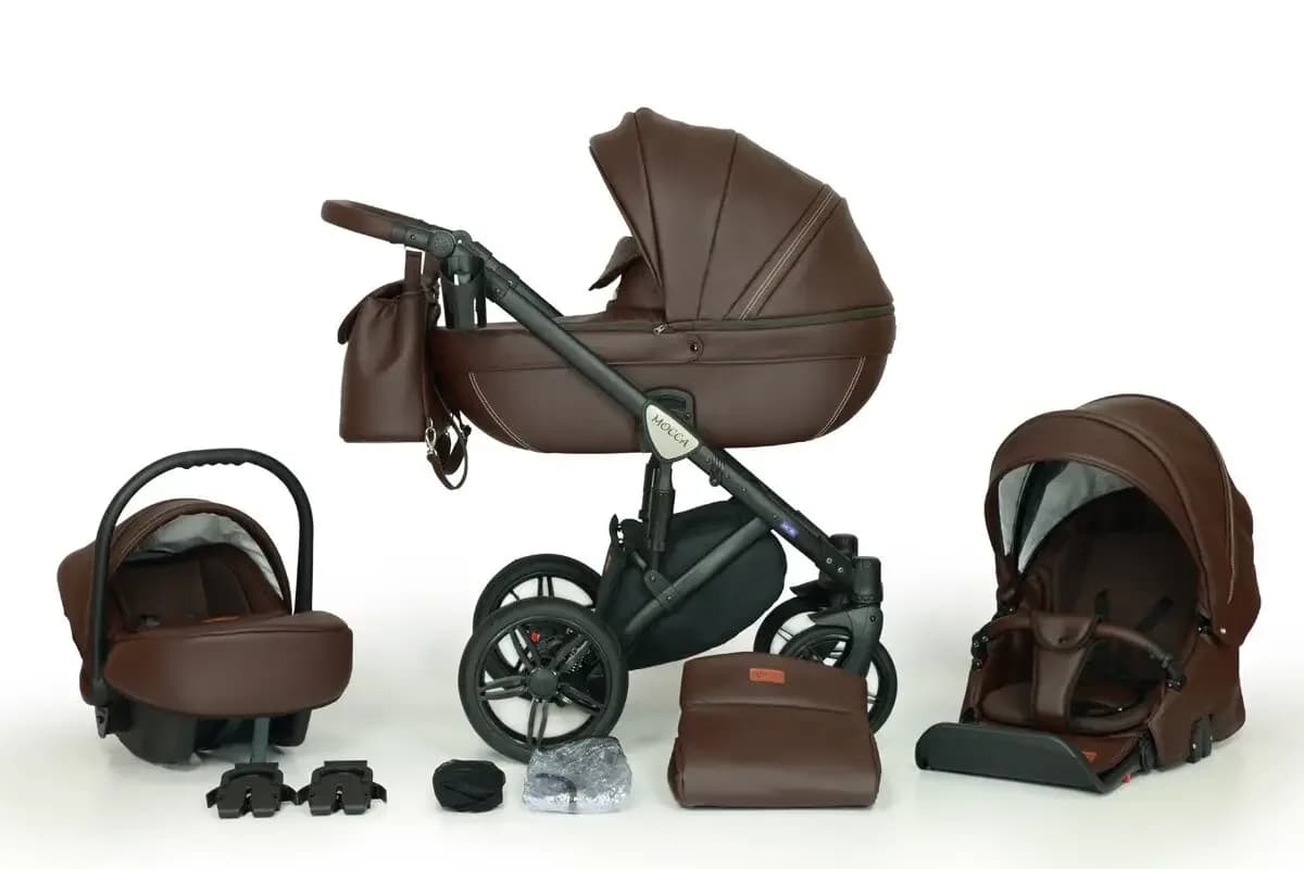 Коляска універсальна 3в1 Verdi Mocca 02 9023-VMOC-02 фото 2 Коляска універсальна 3в1 Verdi Mocca 02 9023-VMOC-02 фото 2