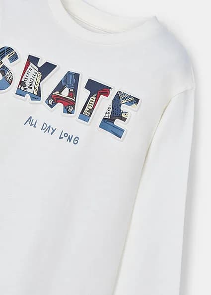 Футболка дл.рук. "Skate" мальчик Mayoral 4050 фото 2 Футболка дл.рук. "Skate" мальчик Mayoral 4050 фото 2