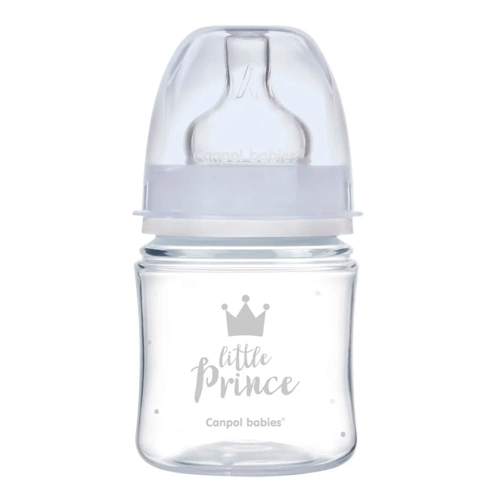 Бутылочка антиколиковая Canpol Easystart Royal baby 120мл 35/233_blu Бутылочка антиколиковая Canpol Easystart Royal baby 120мл 35/233_blu