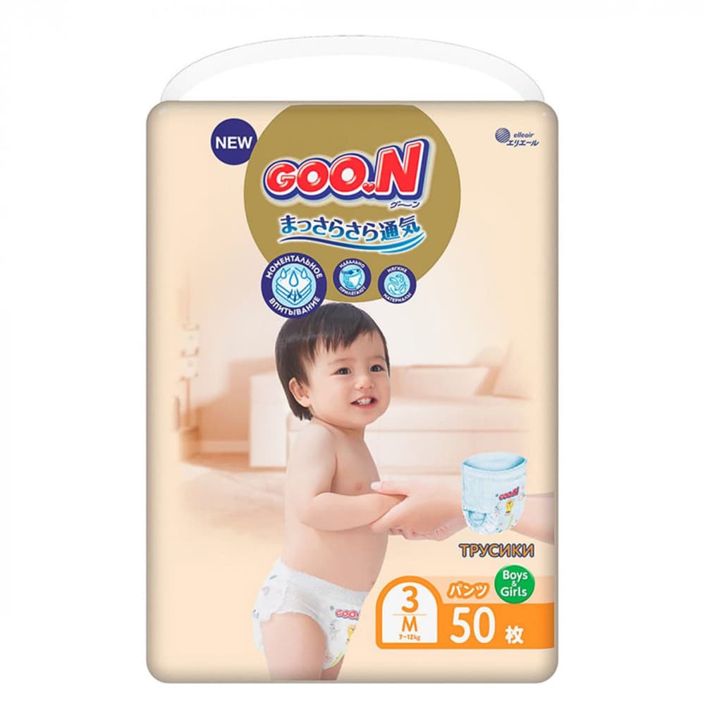Подгузники-трусики Goo.N M Premium Soft 50шт F1010101-156 Подгузники-трусики Goo.N M Premium Soft 50шт F1010101-156