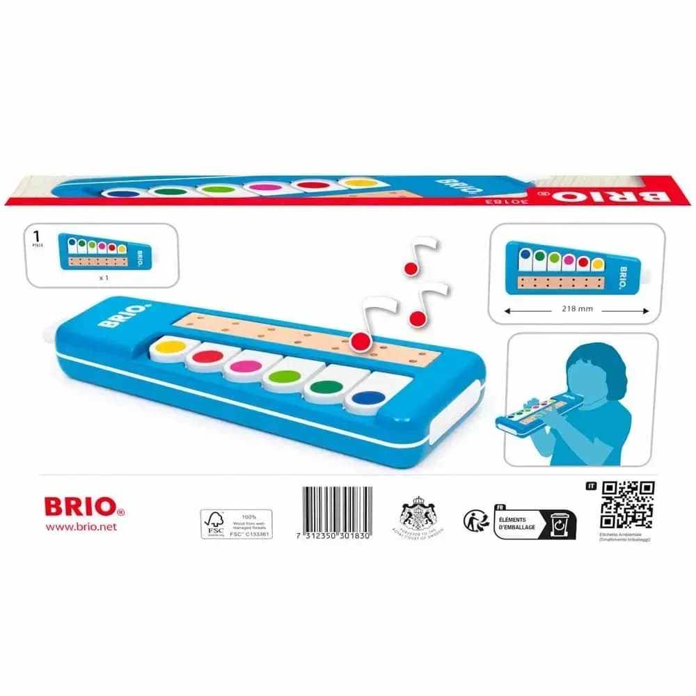 Іграшка музична BRIO Melodica 30183 фото 3 Іграшка музична BRIO Melodica 30183 фото 3