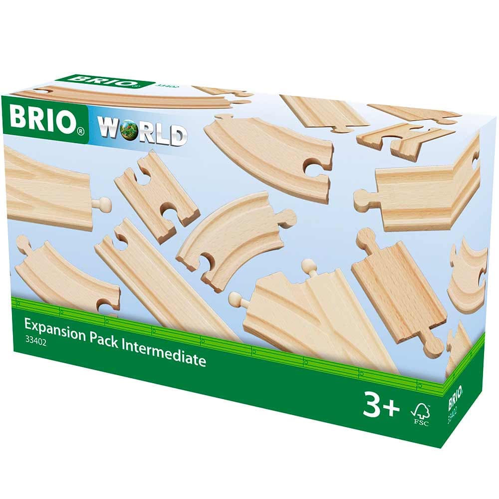 Середній набір розширень для залізниці 16 ел. BRIO 33402
