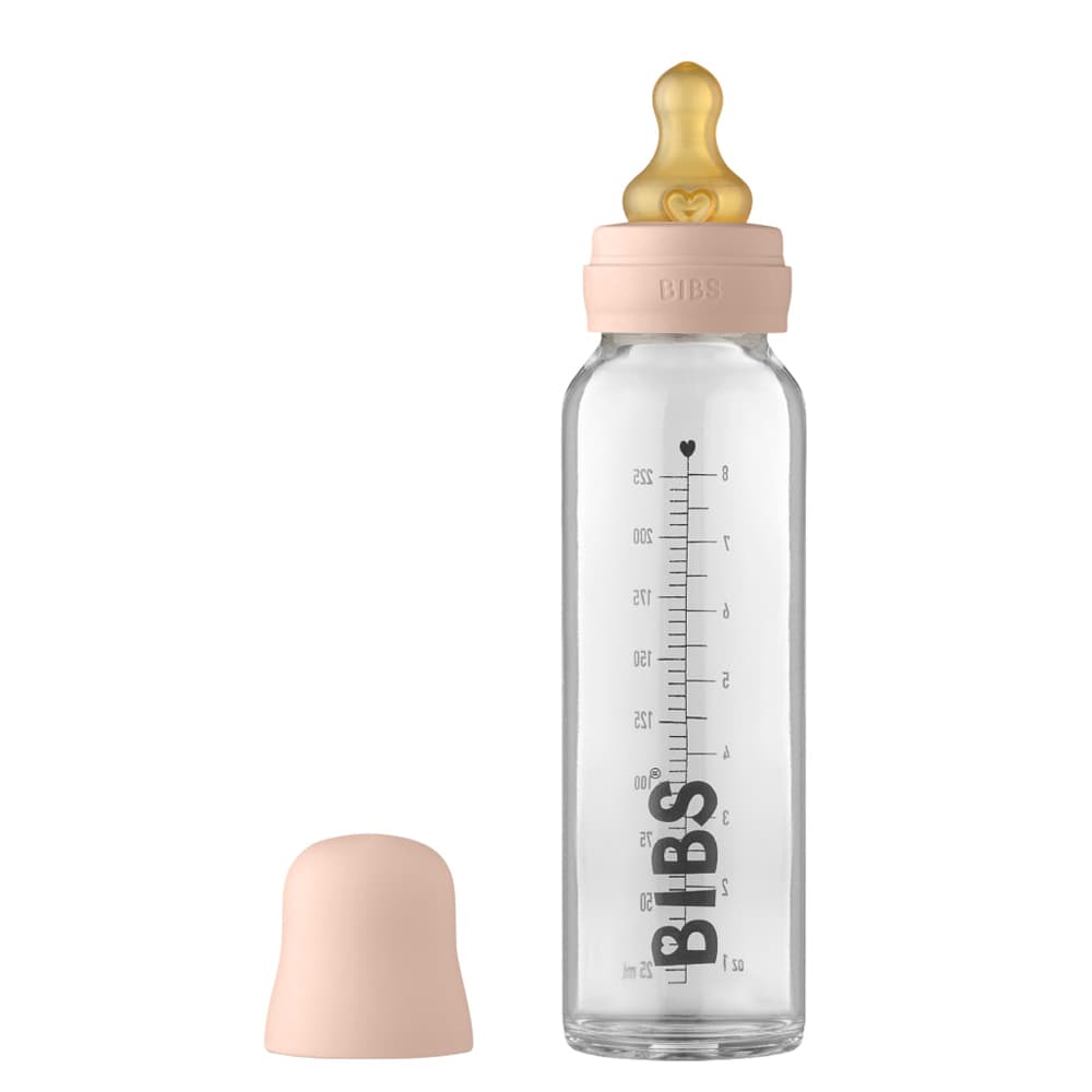 Бутылочка стеклянная BIBS Blush 225мл 5014244 Бутылочка стеклянная BIBS Blush 225мл 5014244