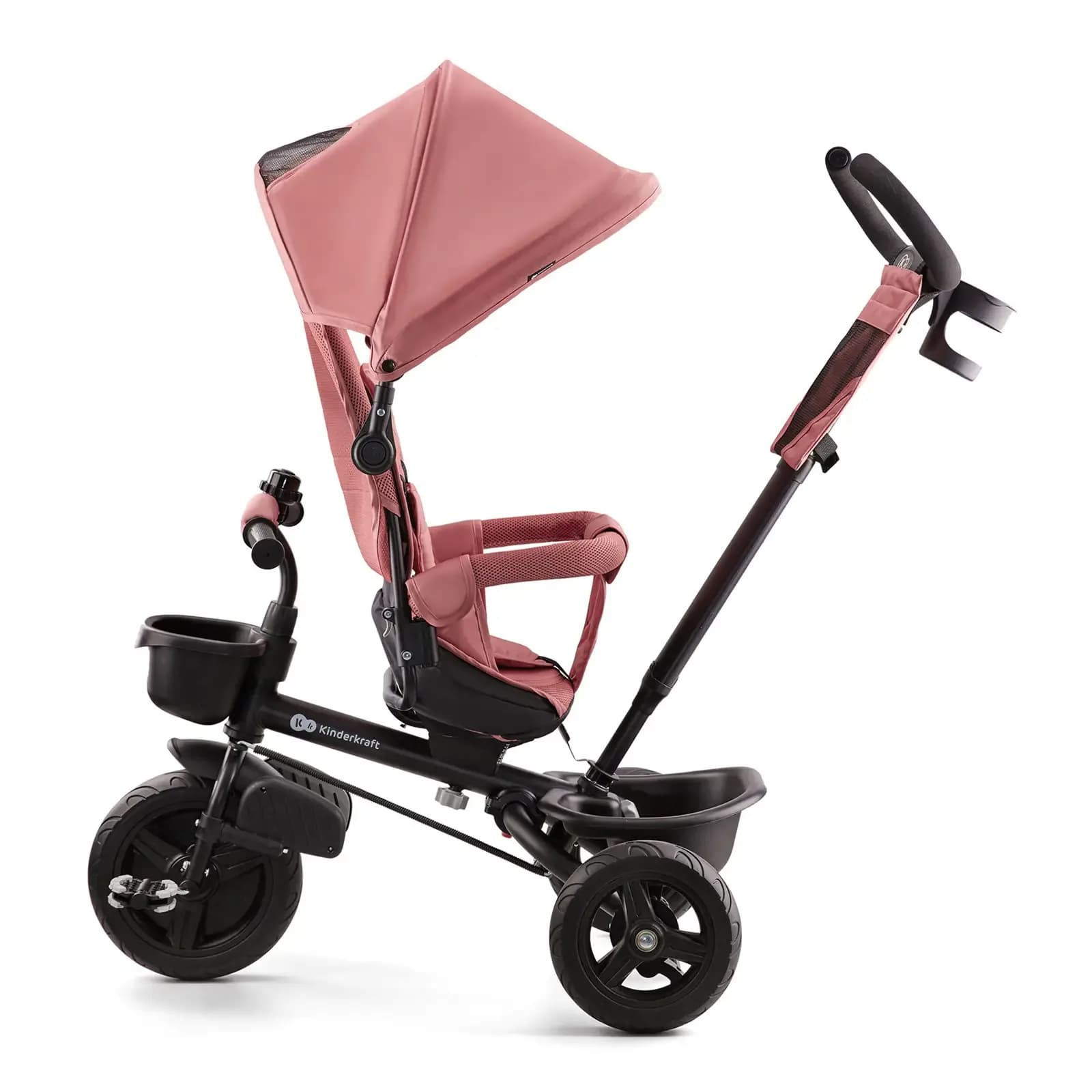 Велосипед 3-х колісний Kinderkraft Aveo KRAVEO00PNK0000 Rose Pink фото 4 Велосипед 3-х колісний Kinderkraft Aveo KRAVEO00PNK0000 Rose Pink фото 4