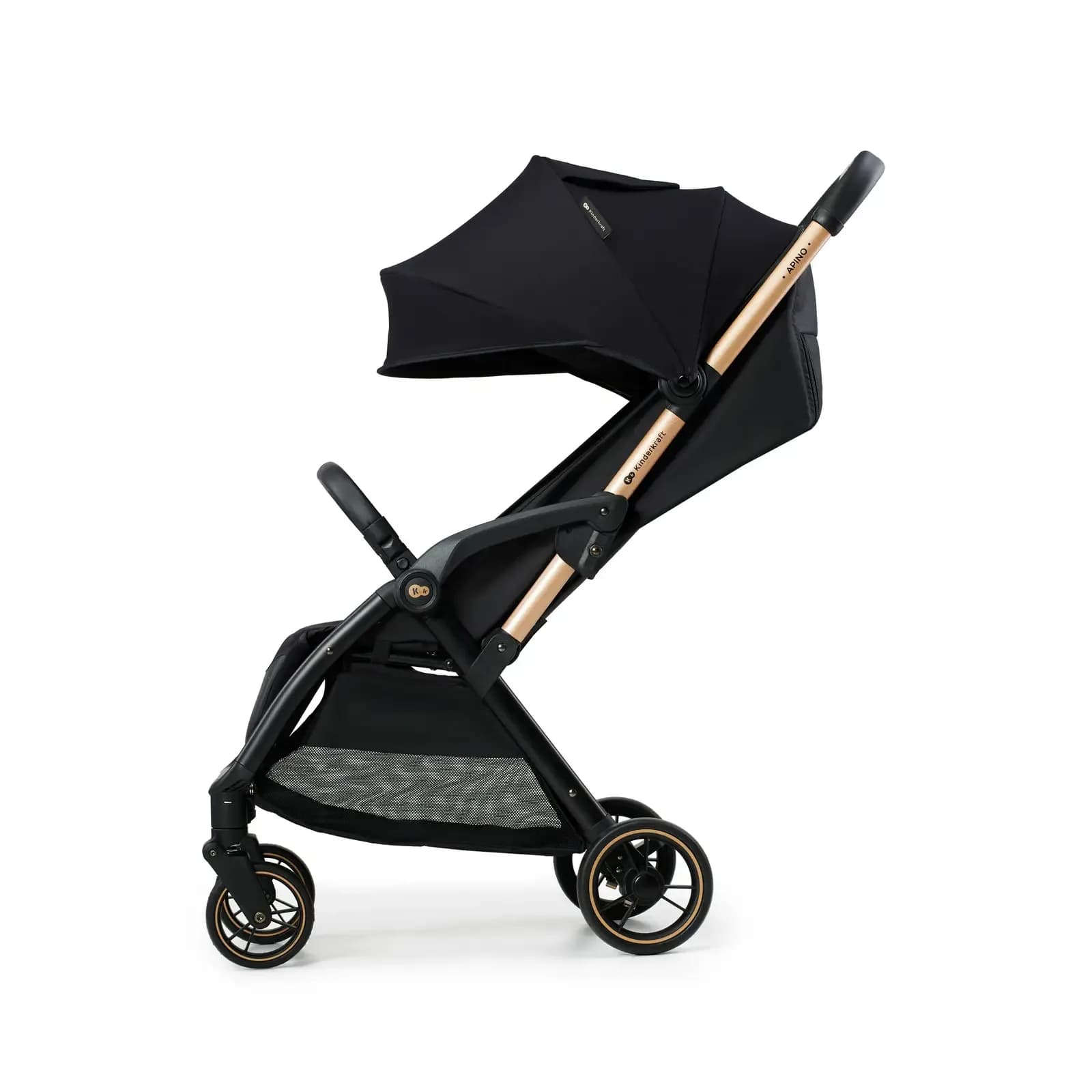 Коляска прогулочная Kinderkraft Apino KSAPIN00BLK0000 Raven Black фото 3