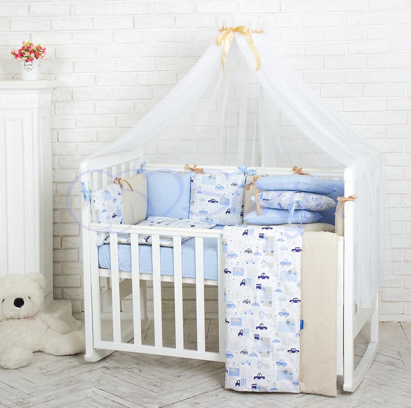 Постельный комплект Маленькая Соня Baby Desigh City 6ед 0220108 Постельный комплект Маленькая Соня Baby Desigh City 6ед 0220108