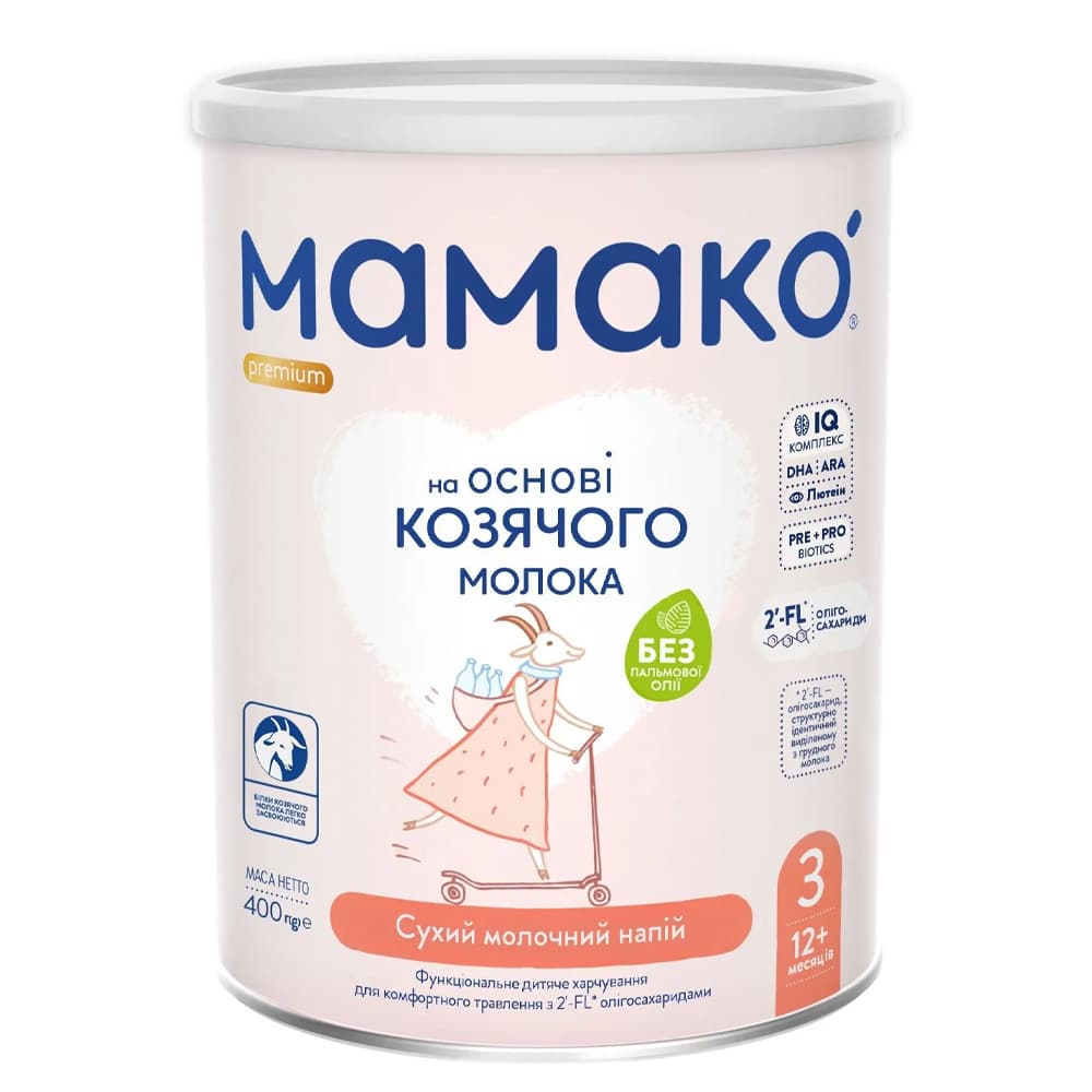 Смесь Mamako Premium 3 400г 1105321 Смесь Mamako Premium 3 400г 1105321
