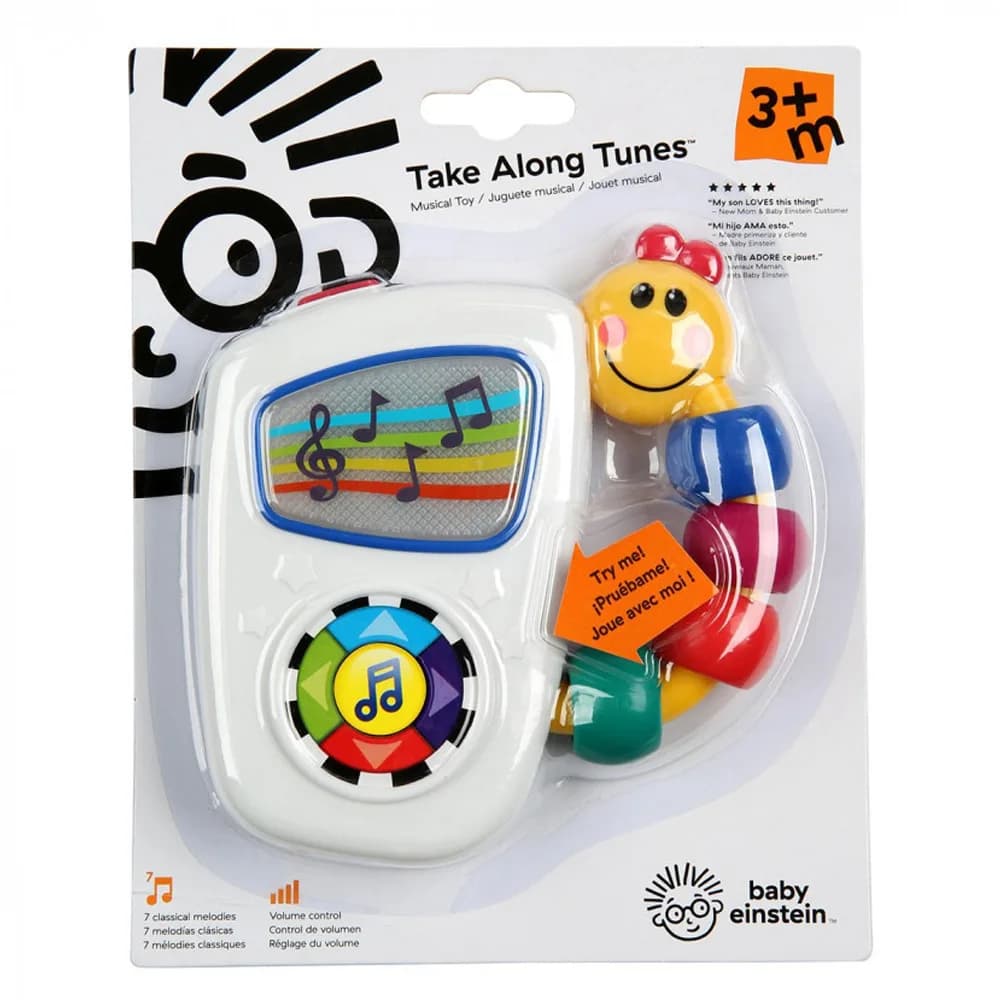 Іграшка музична Baby Einstein Take Along Tunes 30704 фото 3 Іграшка музична Baby Einstein Take Along Tunes 30704 фото 3