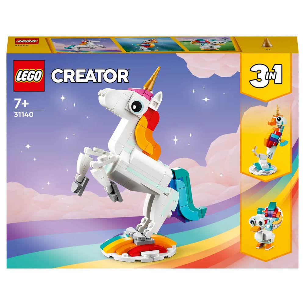 Конструктор Lego Creator Магический единорог 145дет 31140 Конструктор Lego Creator Магический единорог 145дет 31140