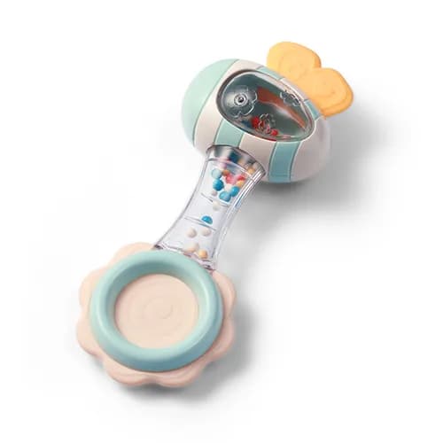 Брязкальце з прорізувачем BabyOno Гантелька 1591 фото 2