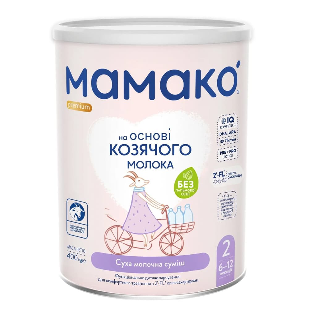 Смесь Mamako Premium 2 400г 1105311