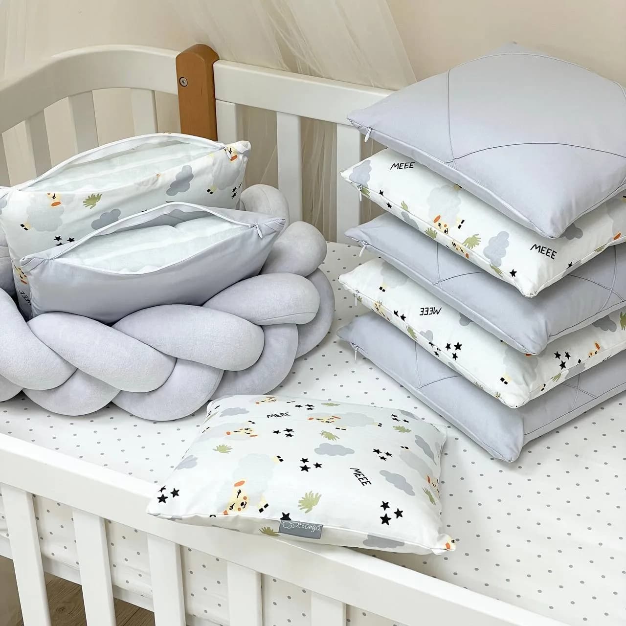 Постільний комплект Маленька Соня Happy night Овечки 6од 02107179 фото 4