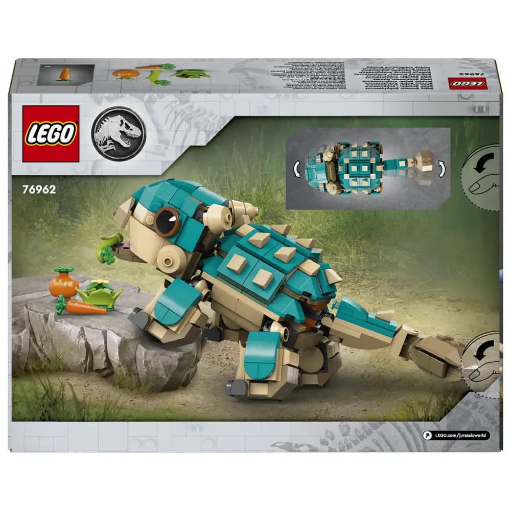 Конструктор Lego Jurassic World Малыш Бампи: Анкилозавр 358дет 76962 фото 11 Конструктор Lego Jurassic World Малыш Бампи: Анкилозавр 358дет 76962 фото 11