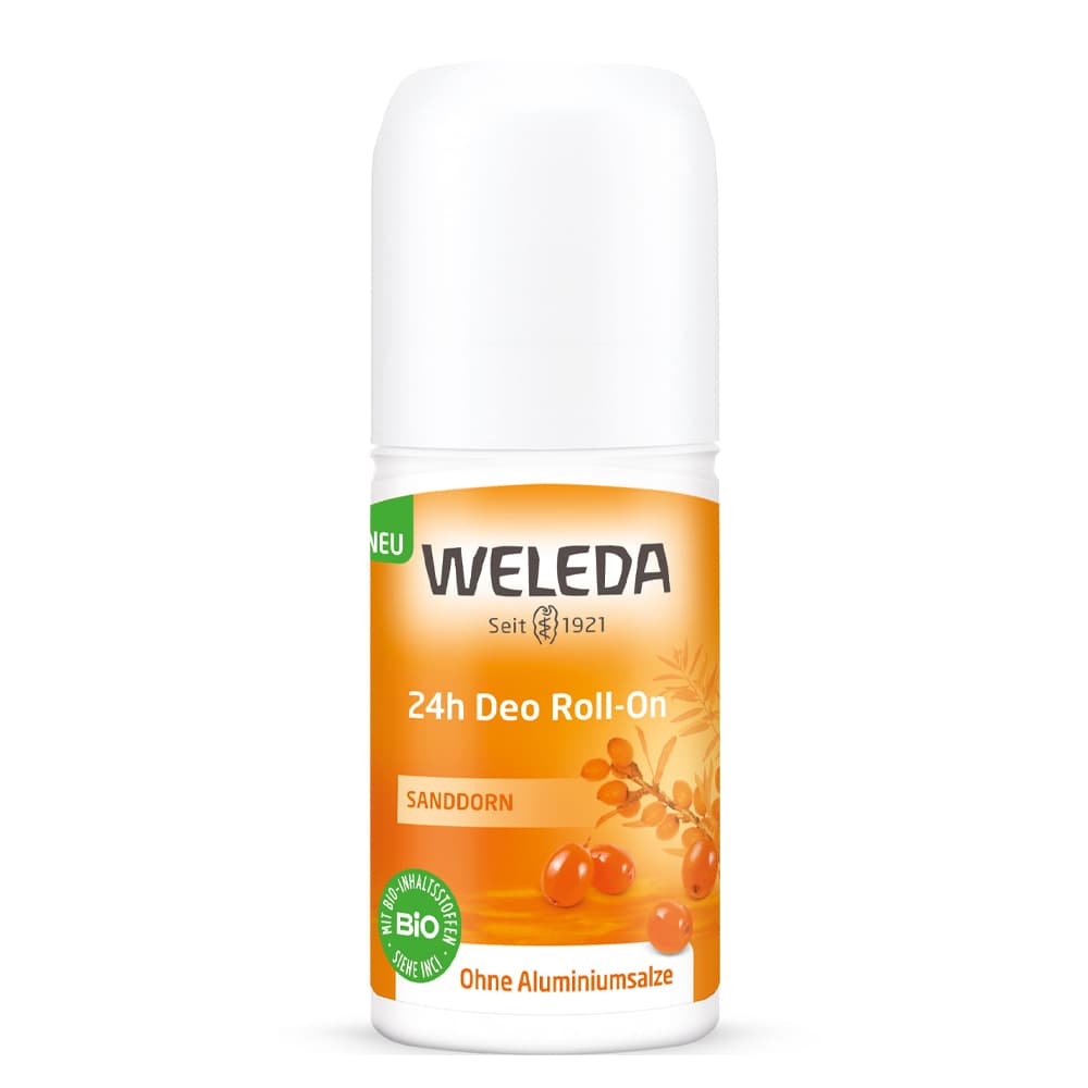 Дезодорант облепиховый Weleda Roll-On 24 часа 50мл 00796200 Дезодорант облепиховый Weleda Roll-On 24 часа 50мл 00796200