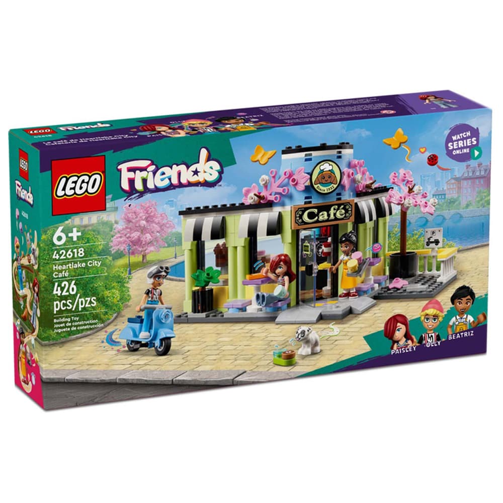 Конструктор LEGO Friends Кав'ярня Хартлейк-Сіті 426дет 42618 Конструктор LEGO Friends Кав'ярня Хартлейк-Сіті 426дет 42618