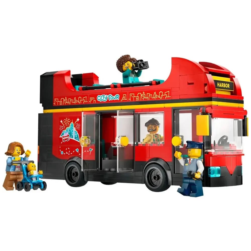 Конструктор Lego City Красный двухэтажный автобус 384дет 60407 фото 3