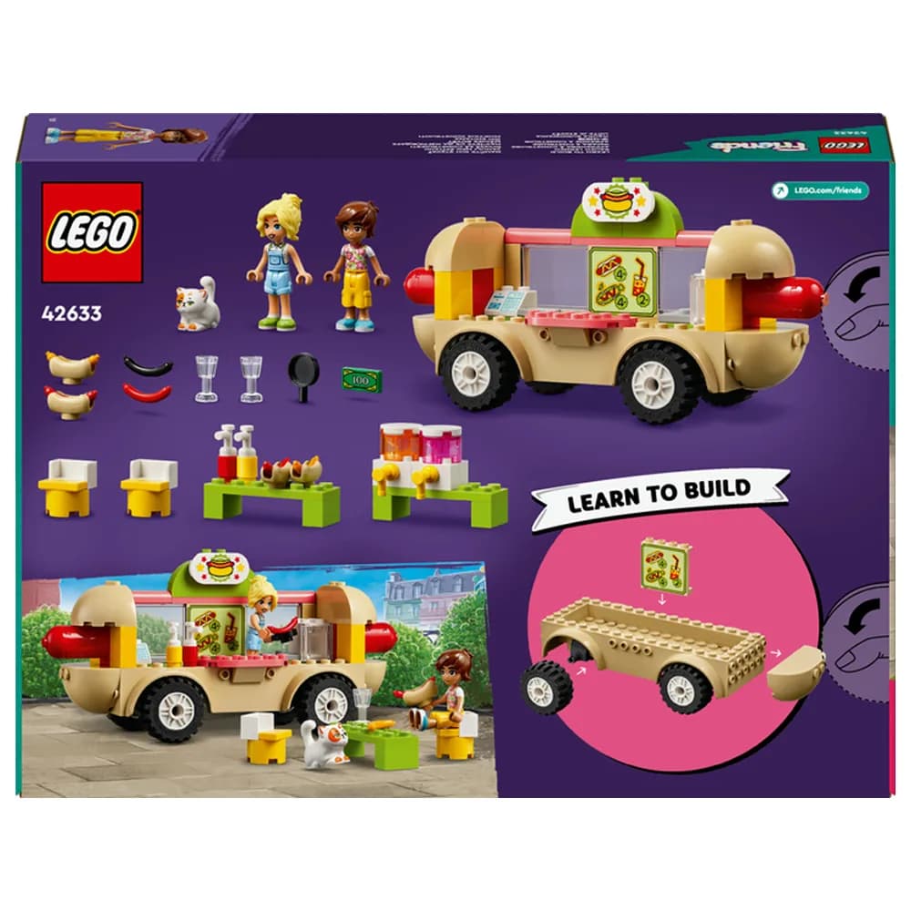 Конструктор Lego Friends Вантажівка із хот-доґами 100дет 42633 фото 8 Конструктор Lego Friends Вантажівка із хот-доґами 100дет 42633 фото 8