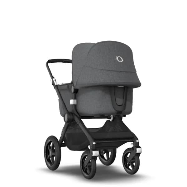 Коляска универсальная 2в1 BUGABOO FOX 2 BLACK/GREY MELANGE-GREY MELANGE 230122GM02 фото 3 Коляска универсальная 2в1 BUGABOO FOX 2 BLACK/GREY MELANGE-GREY MELANGE 230122GM02 фото 3