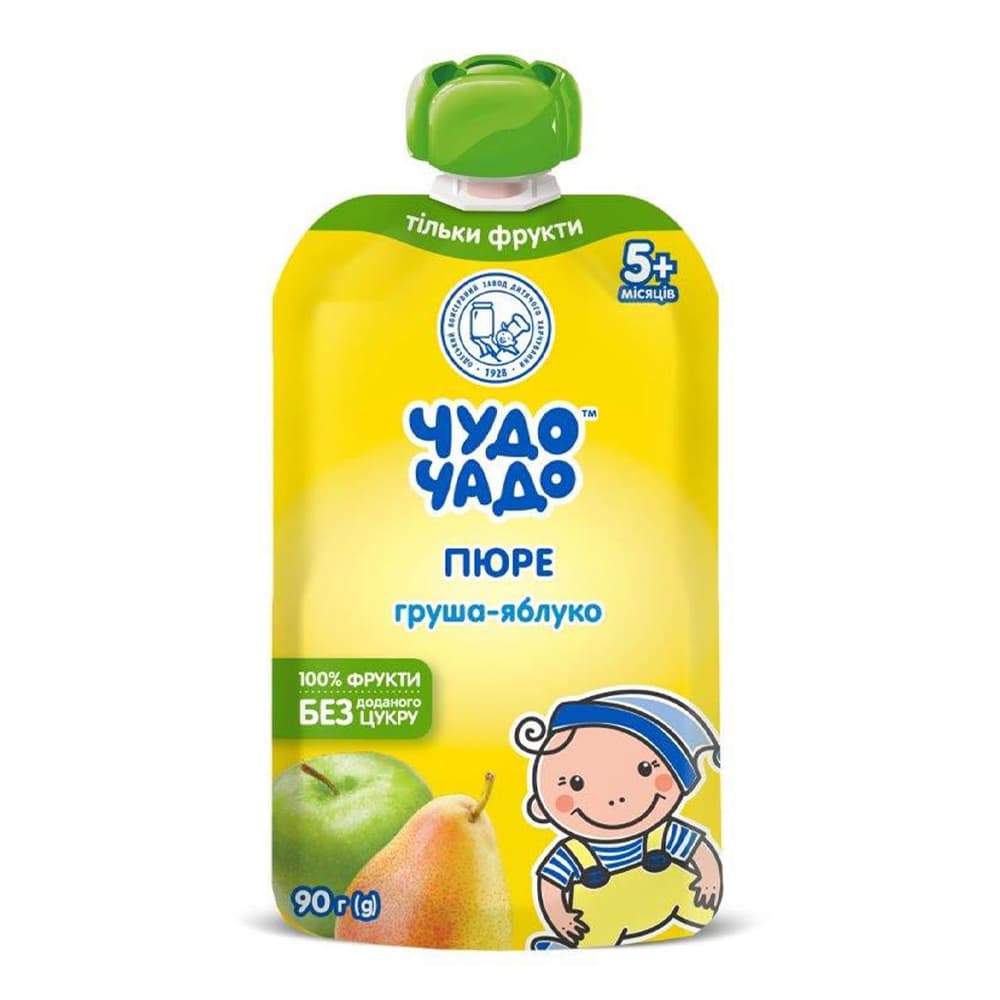 Пюре груша, яблоко Чудо-Чадо 90г 7022190